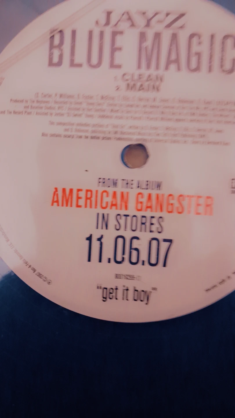 Jay-Z Blue Magic 12" Vinyl Record Never opened. Still sealed up! - photo 2