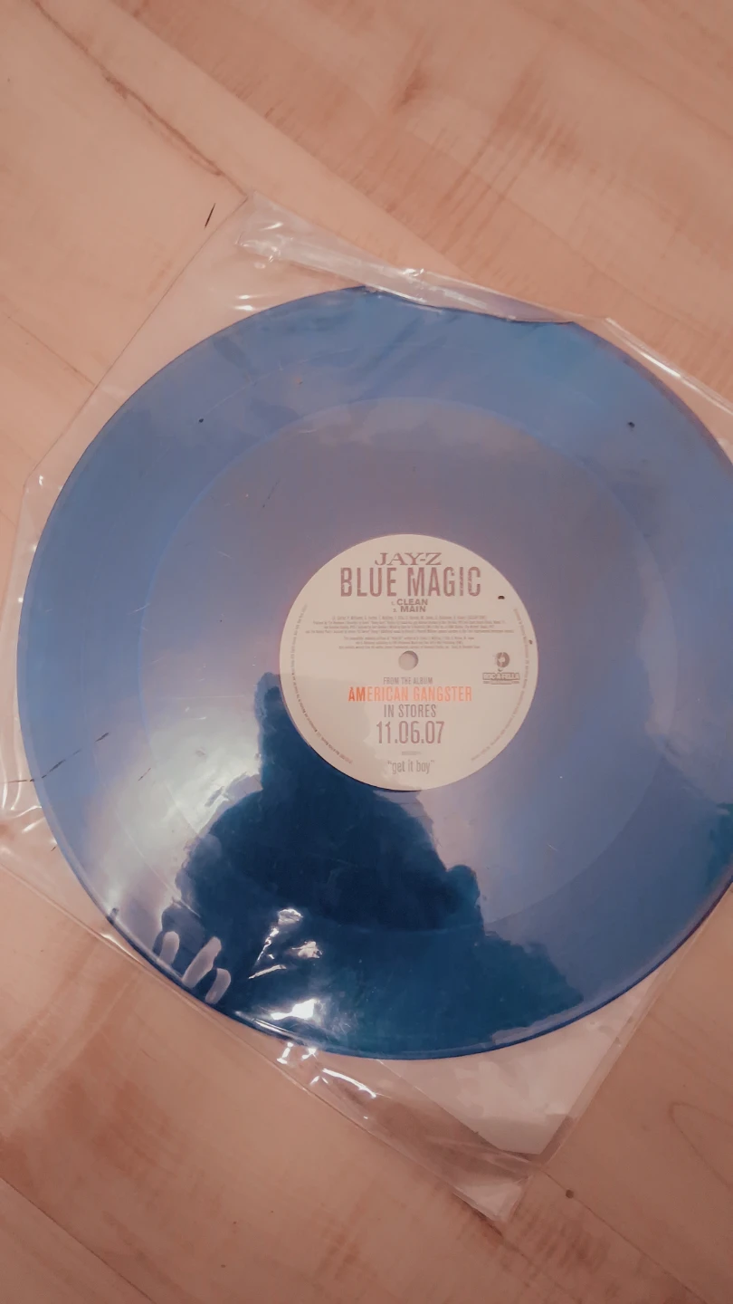 Jay-Z Blue Magic 12" Vinyl Record Never opened. Still sealed up! - photo 3