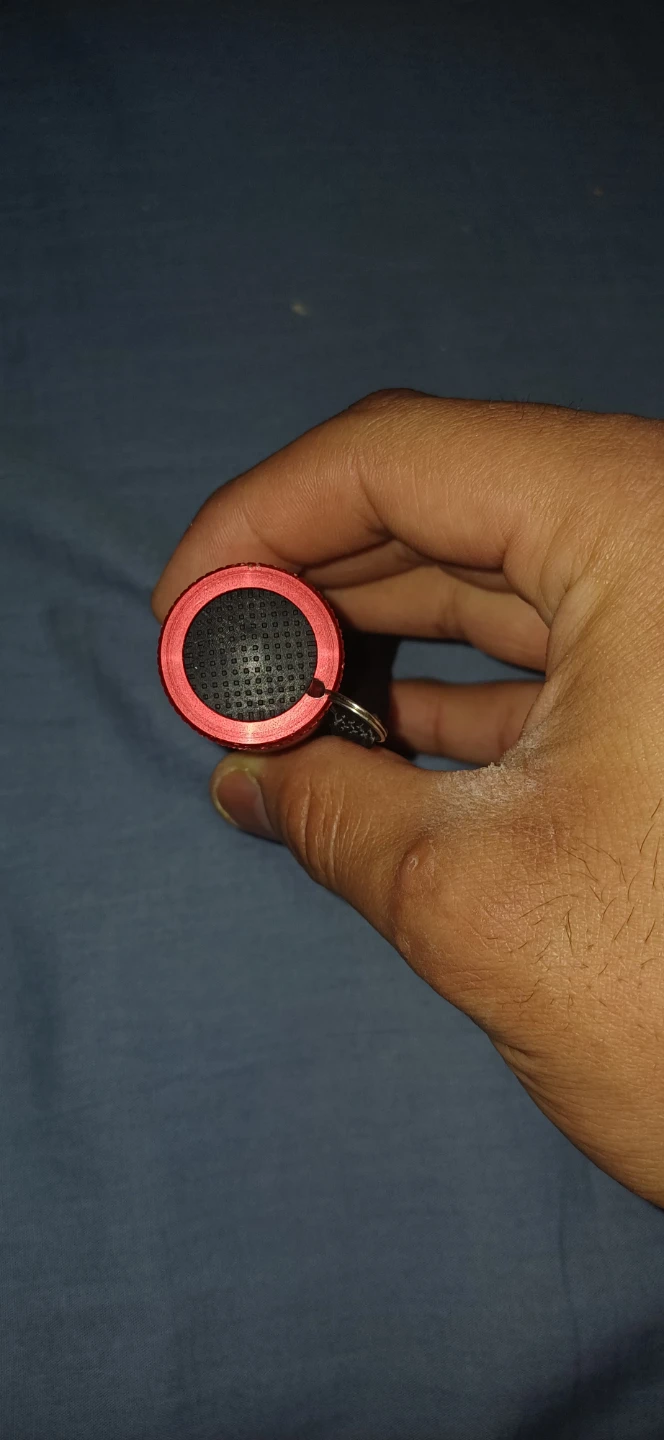 Police Security Mini LED Flashlight - Red - photo 3