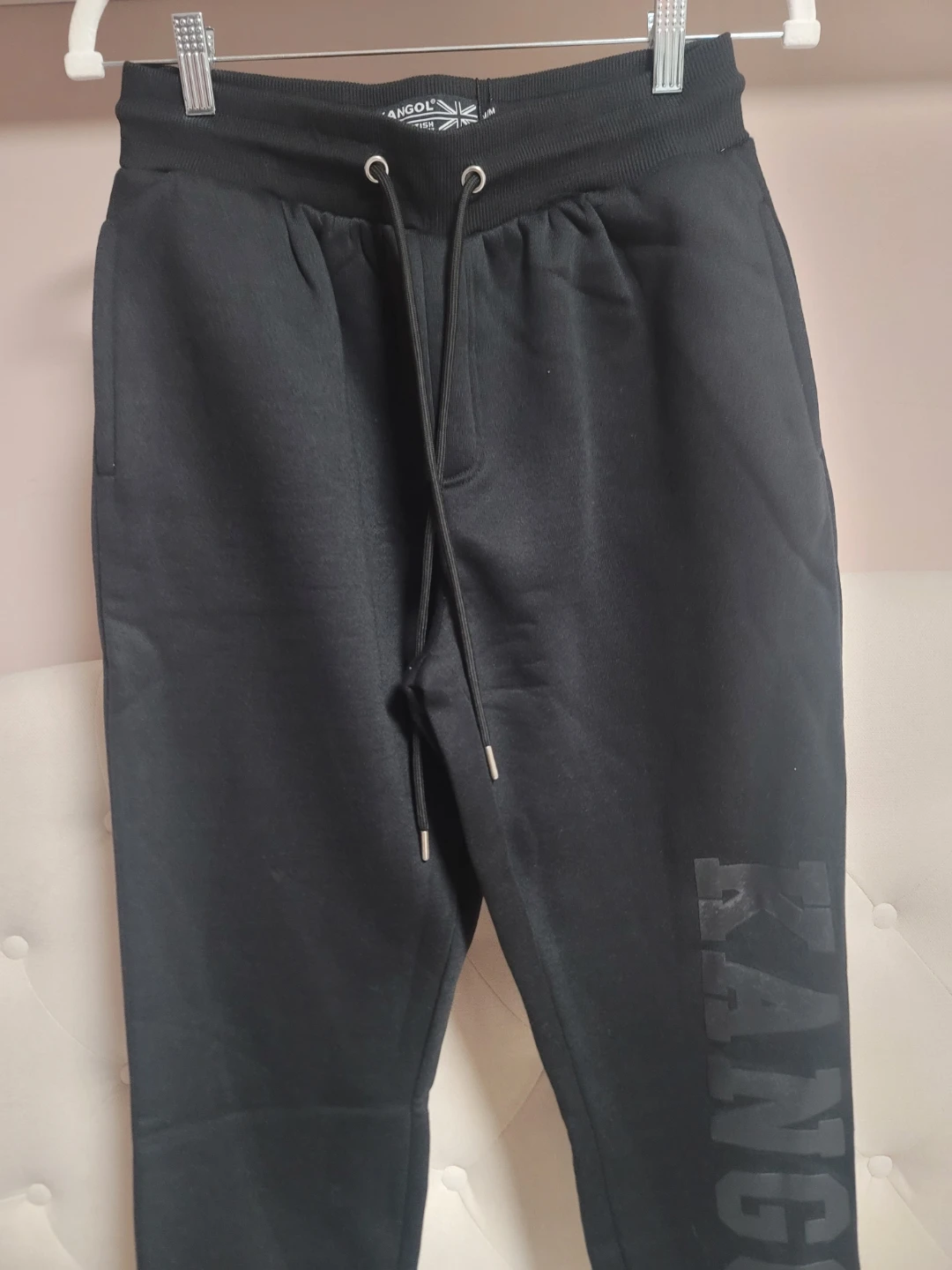 Men's black sweat pants size Medium by Kangol - photo 3