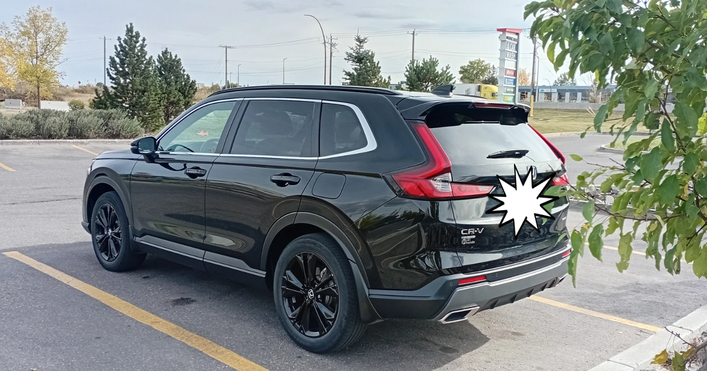 Black Honda CR-V hybrid 2025 Touring - photo 2