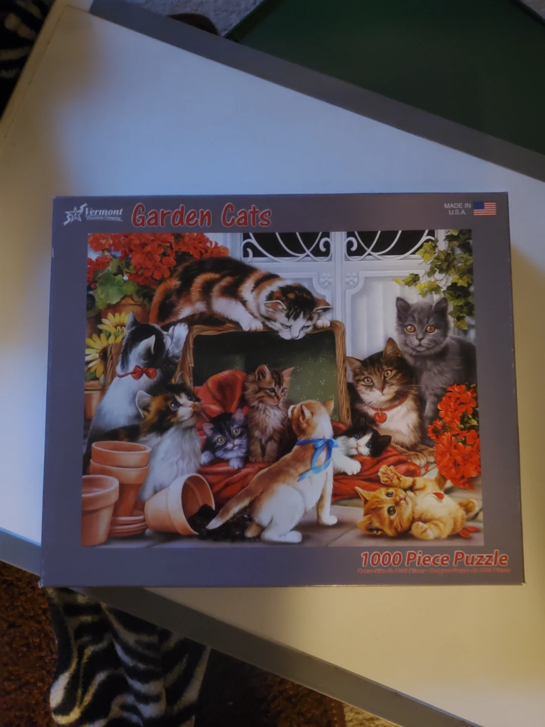 GARDEN CATS PUZZLE