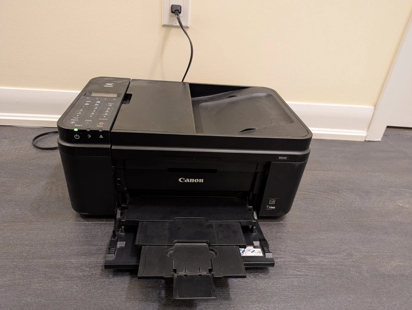 Canon PIXMA MX492 All-in-One Printer