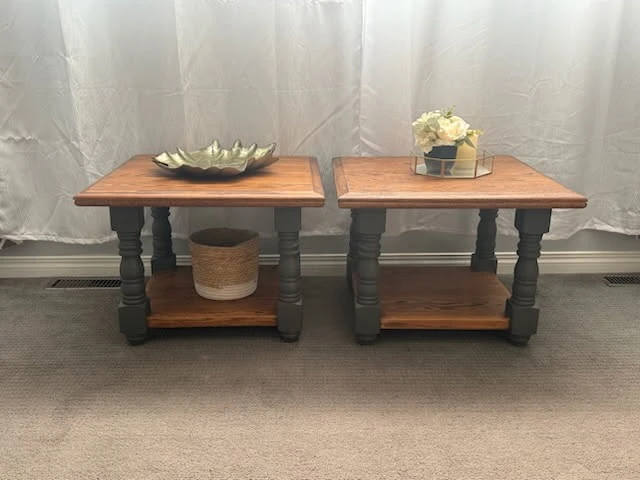 Refinished Side Tables (2)