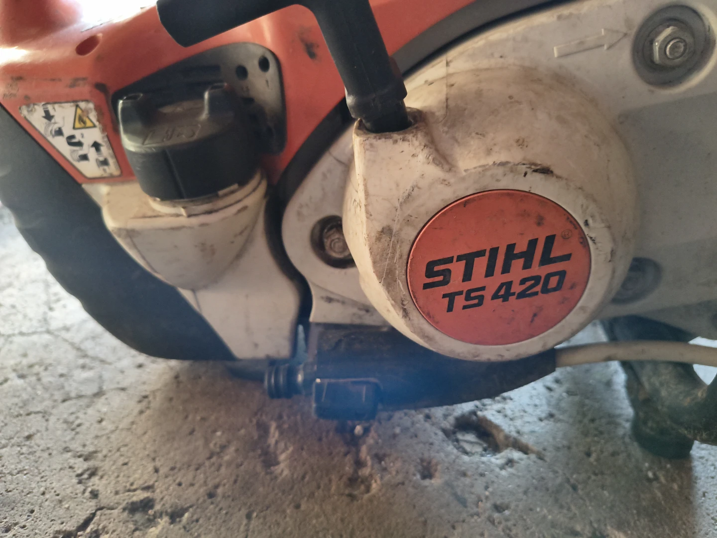 Stihl TS 420 Cutquik Concrete Saw - photo 3