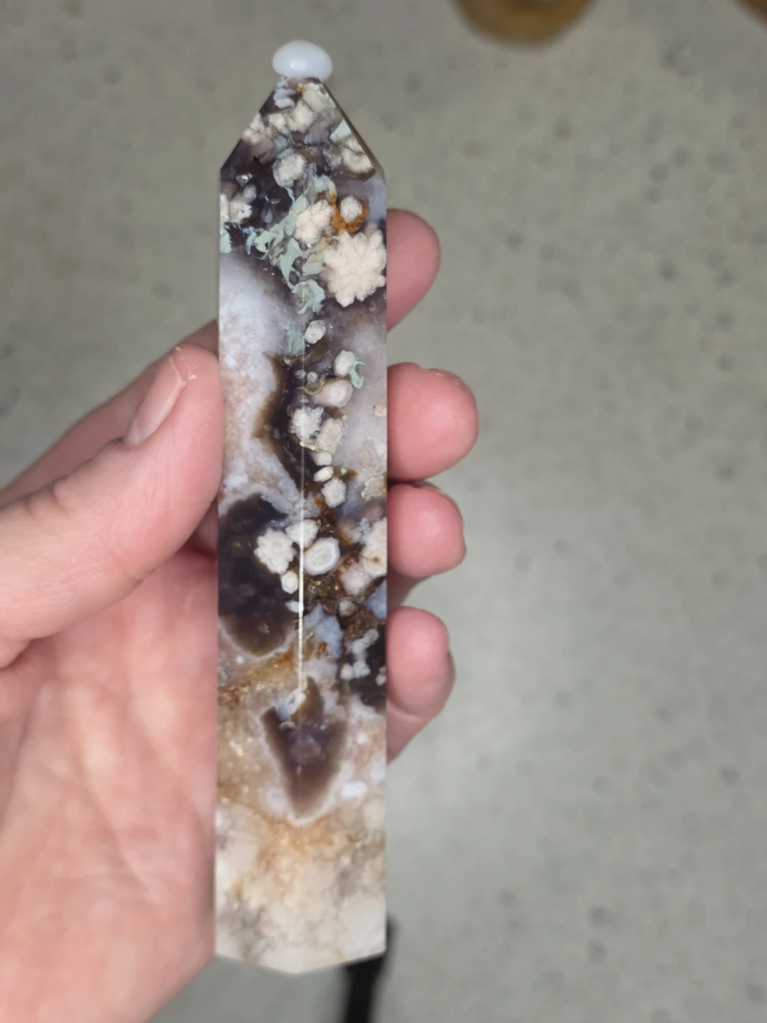 BLUE FLOWER AGATE Tower - photo 2