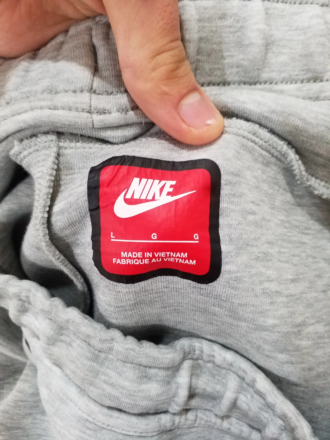 Nike Grey Sweatpants - Size L - photo 3