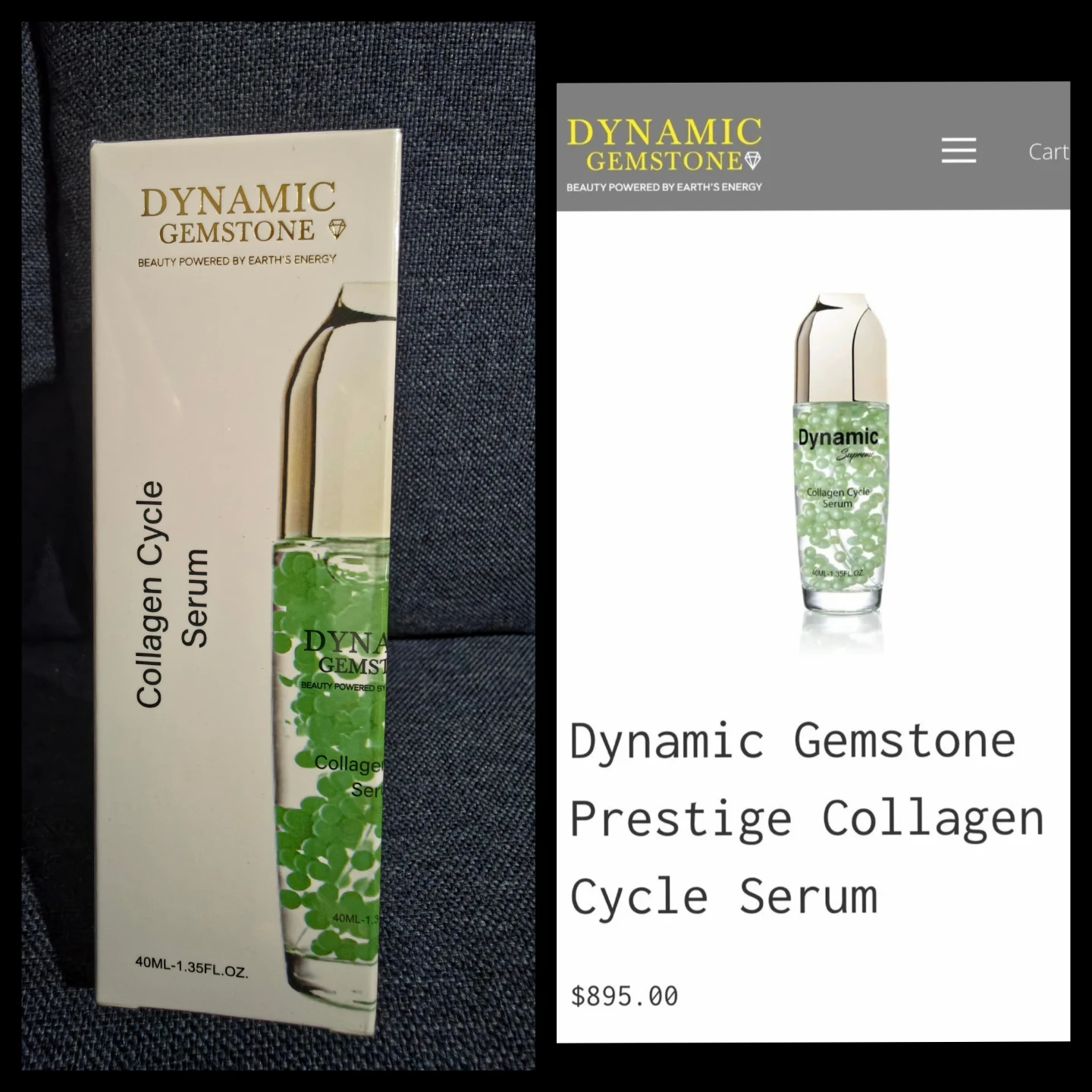 Dynamic Gemstone Prestige Collagen Cycle Serum