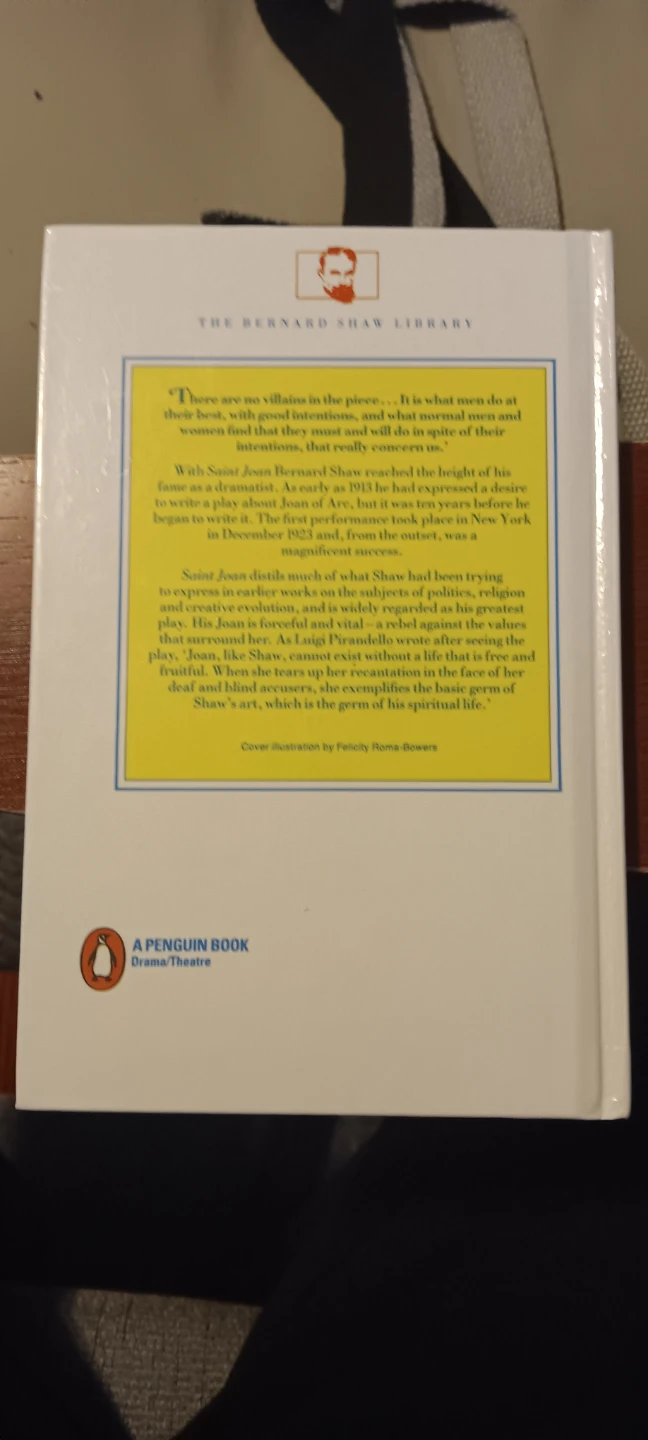 Saint Joan by Bernard Shaw - Penguin Books - photo 2