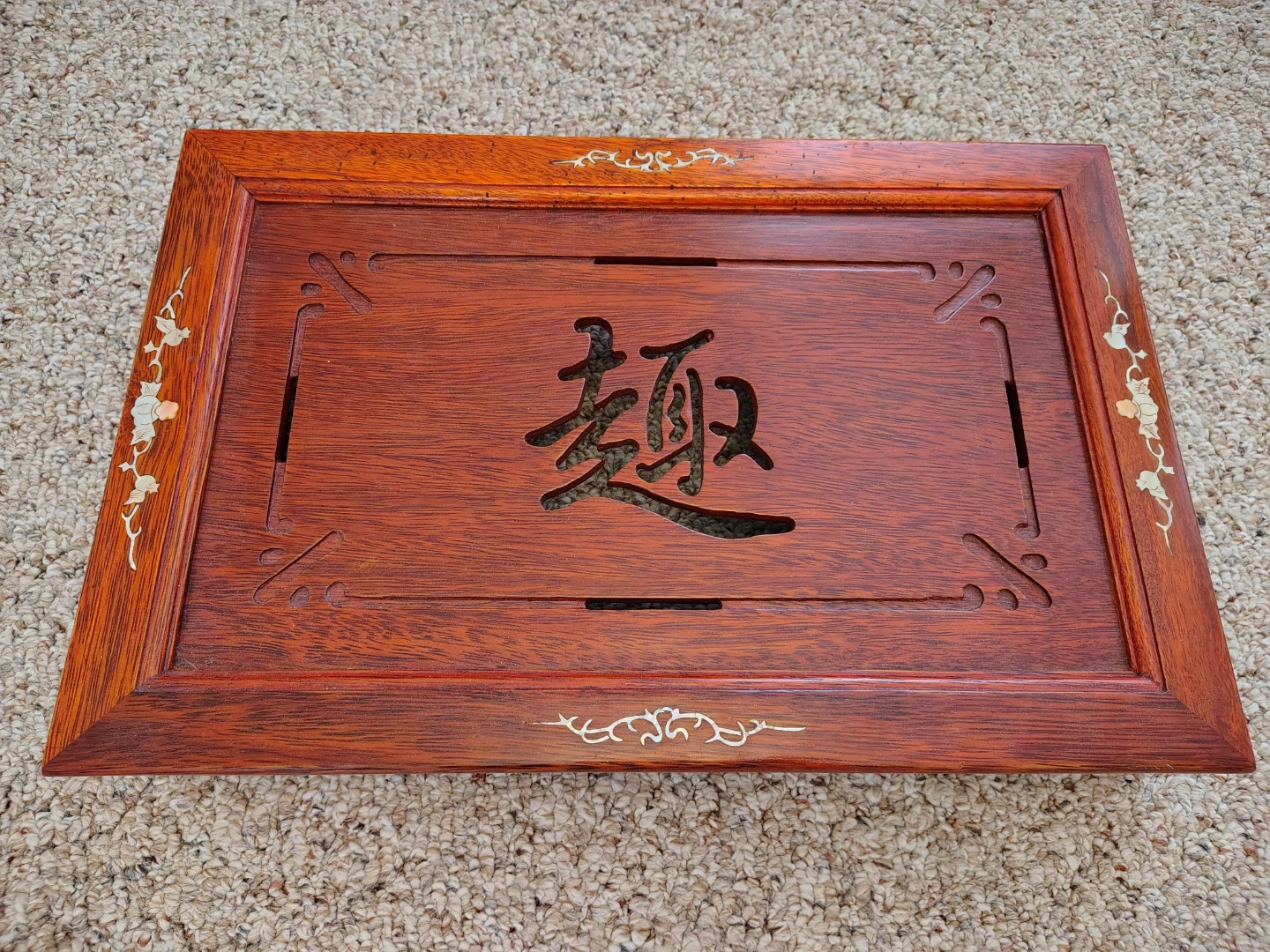 Vintage chinese gongfu tray for tea