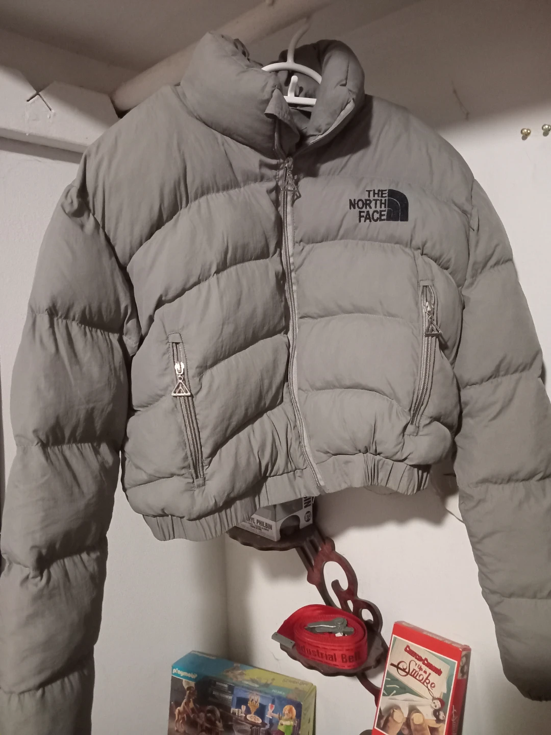 The North Face Cropped Puffer Jacket - XXL