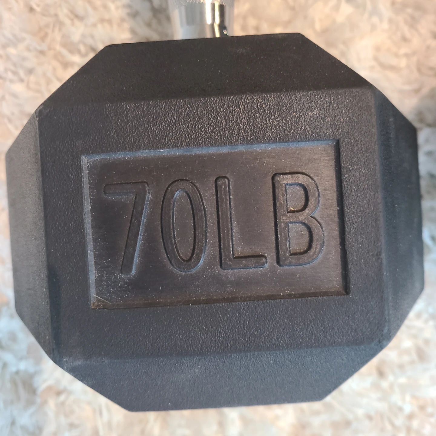 70lb Hex Dumbbells (Pair) - photo 3