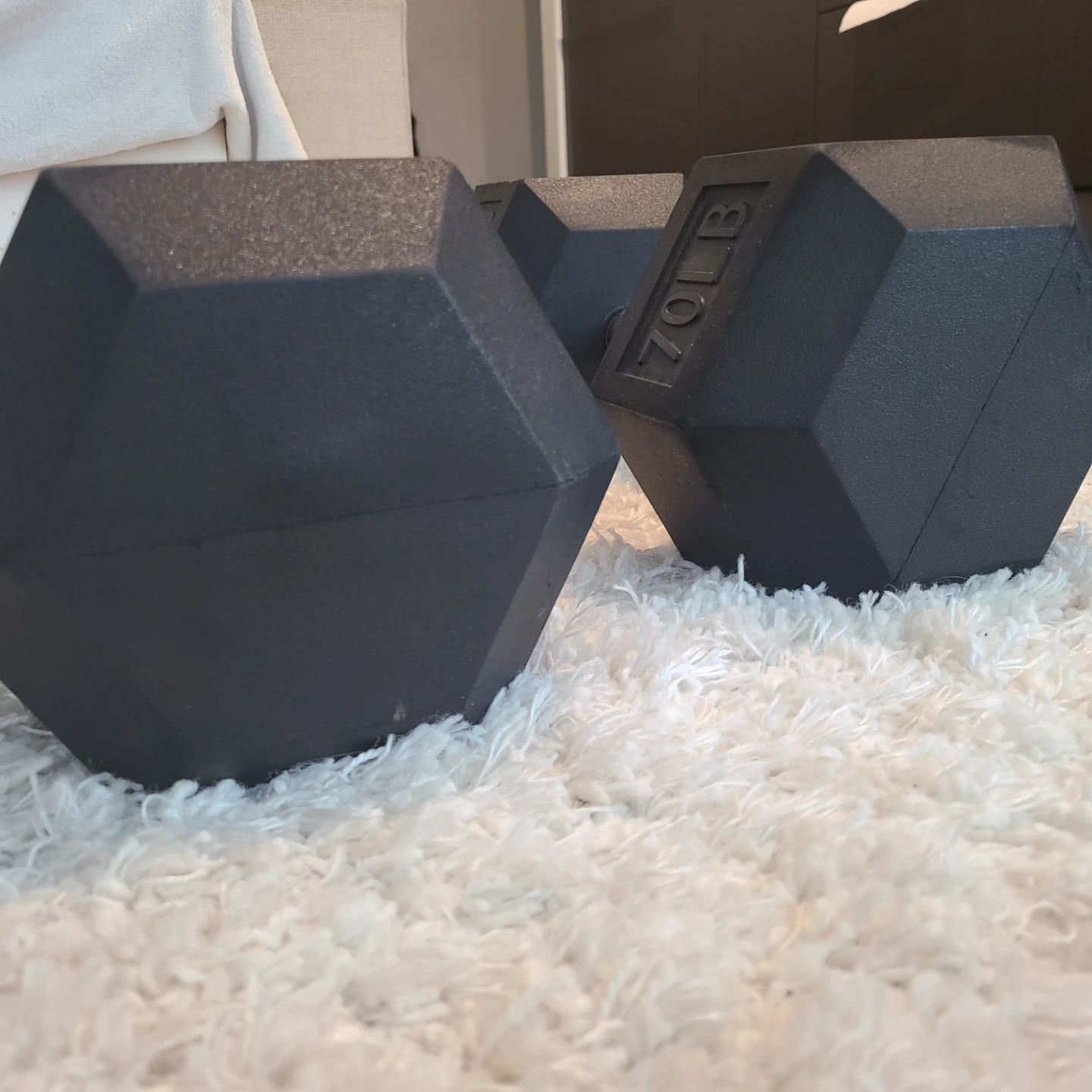 70lb Hex Dumbbells (Pair) - photo 4