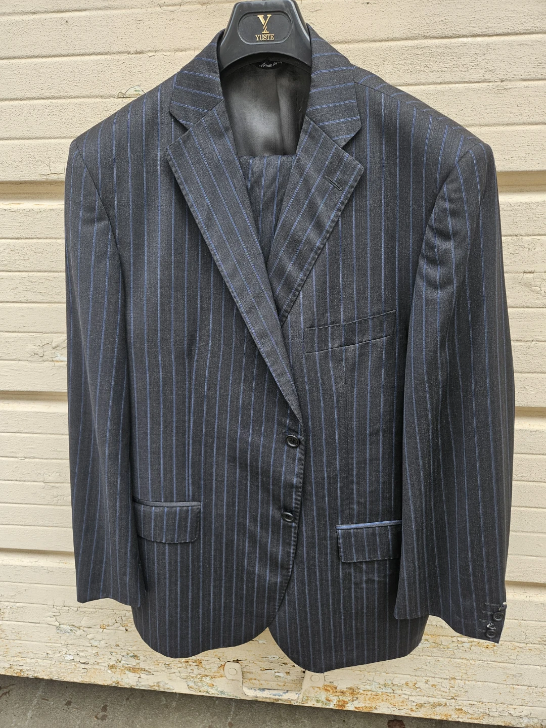10 used quality expensive wool suits. Size 42R-44R - photo 3