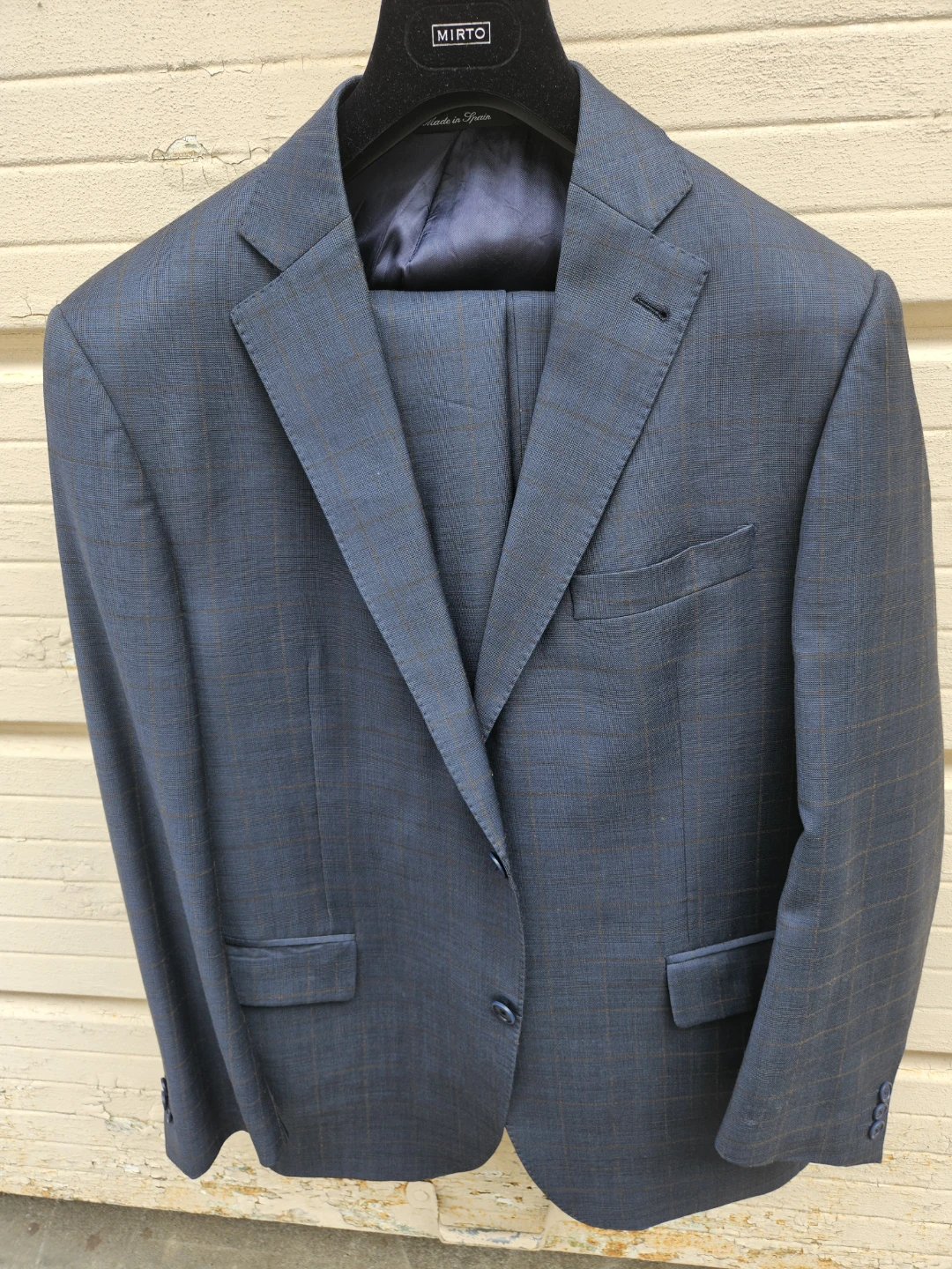 10 used quality expensive wool suits. Size 42R-44R - photo 5