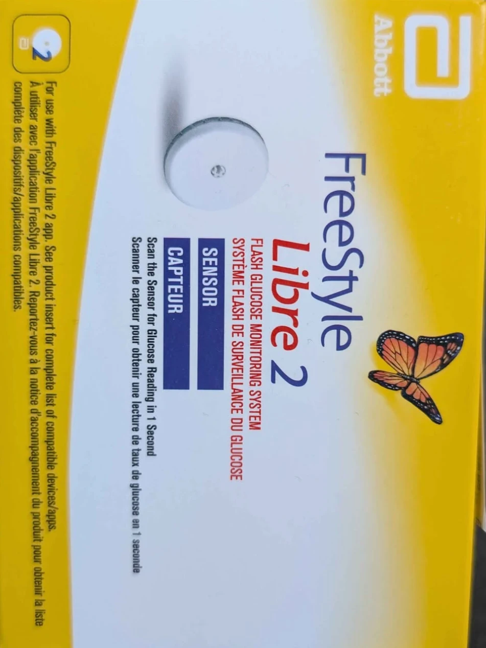 Freestyle Libre 2 Flash Glucose Monitoring System Sensor