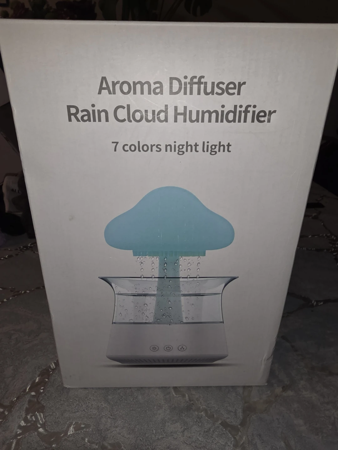 AROMA DIFFUSER RAIN CLOUD HUMIDIFIER