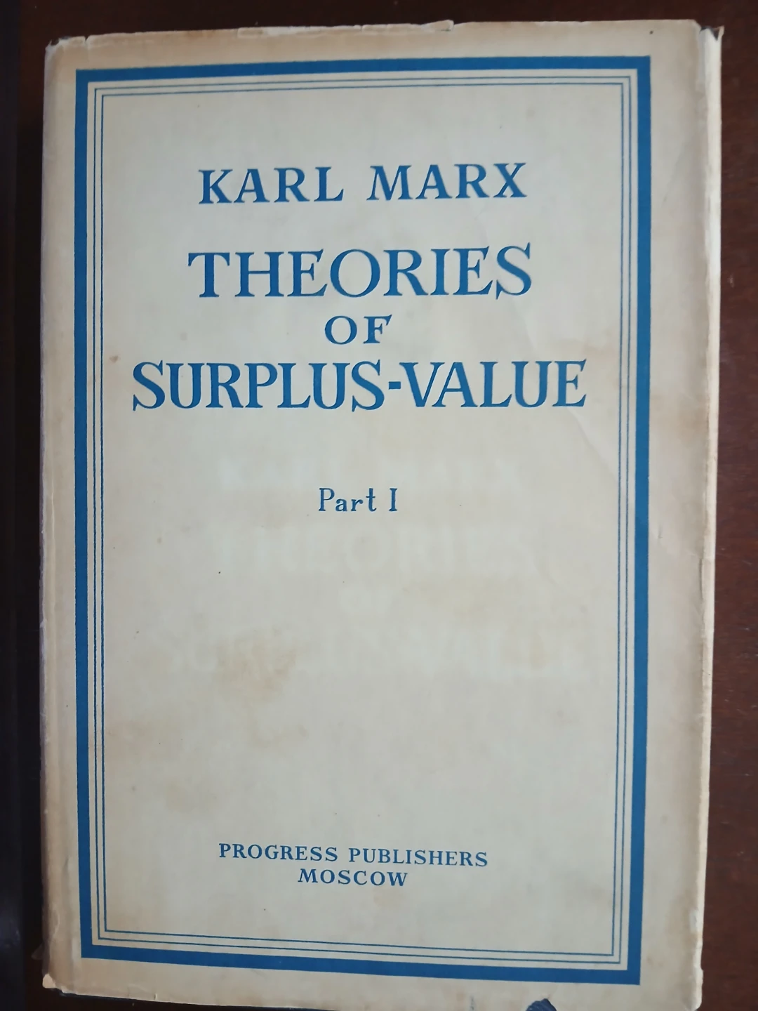 Karl Marx Theories of Surplus-Value Part I & II Books - photo 2