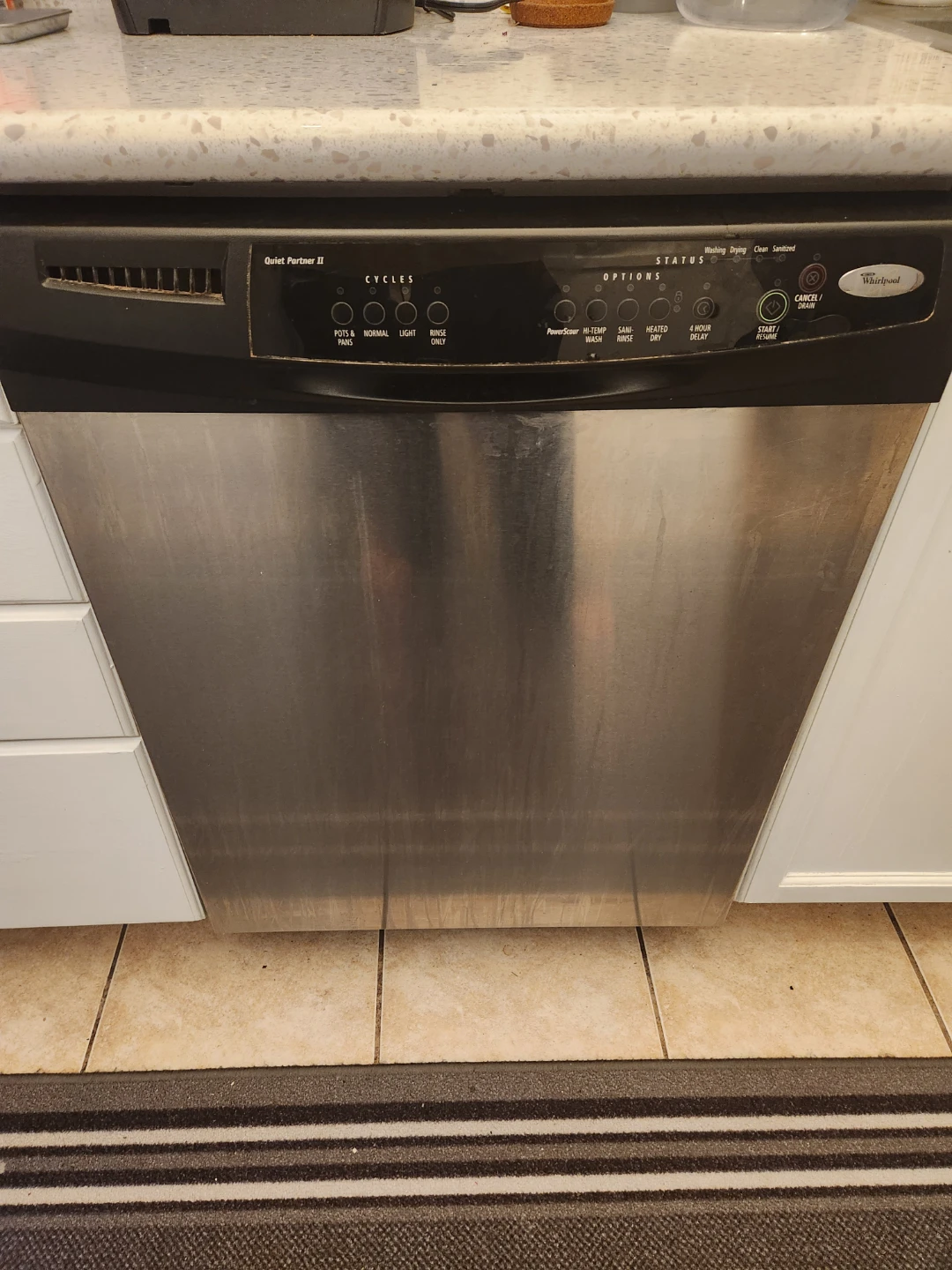 Whirlpool Quiet Partner II Dishwasher