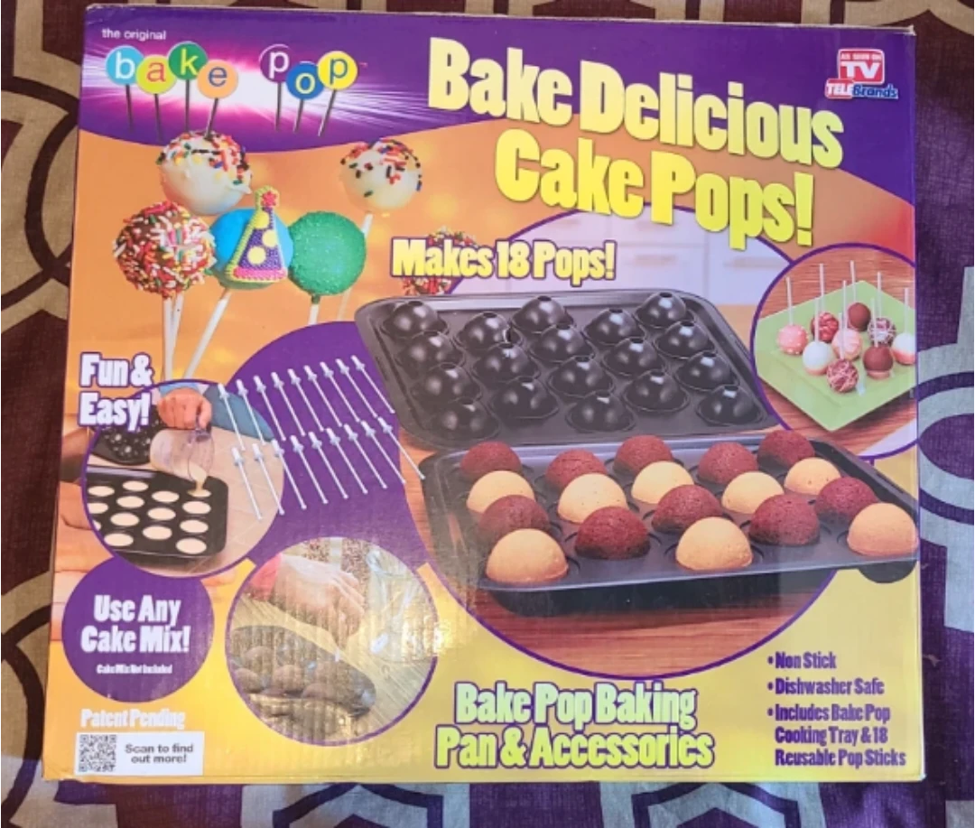 Bake Pop Baking Pan & Accessories Kit 🥕