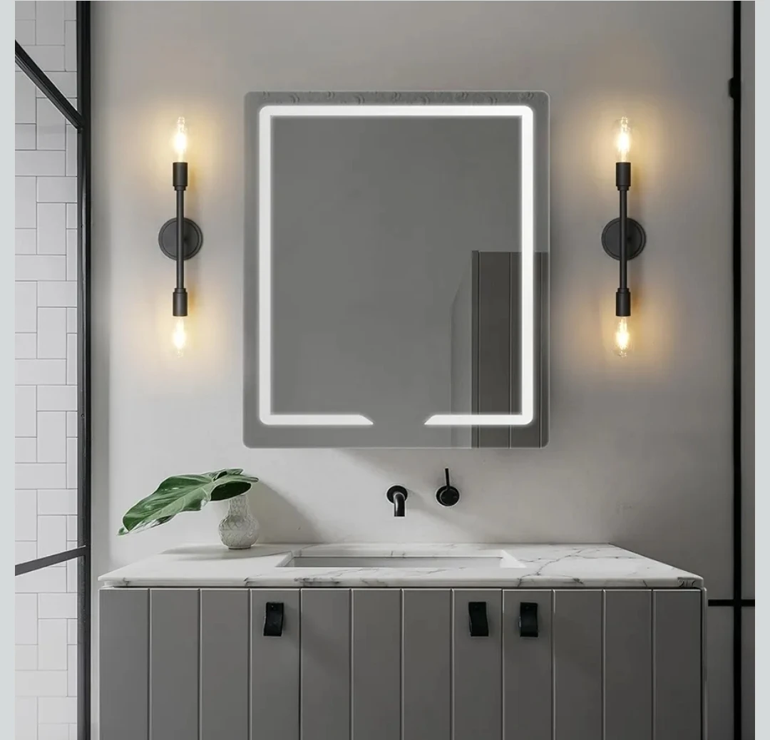 2 Light Vanity Sconce Light - Matte Black 🌱 - photo 2