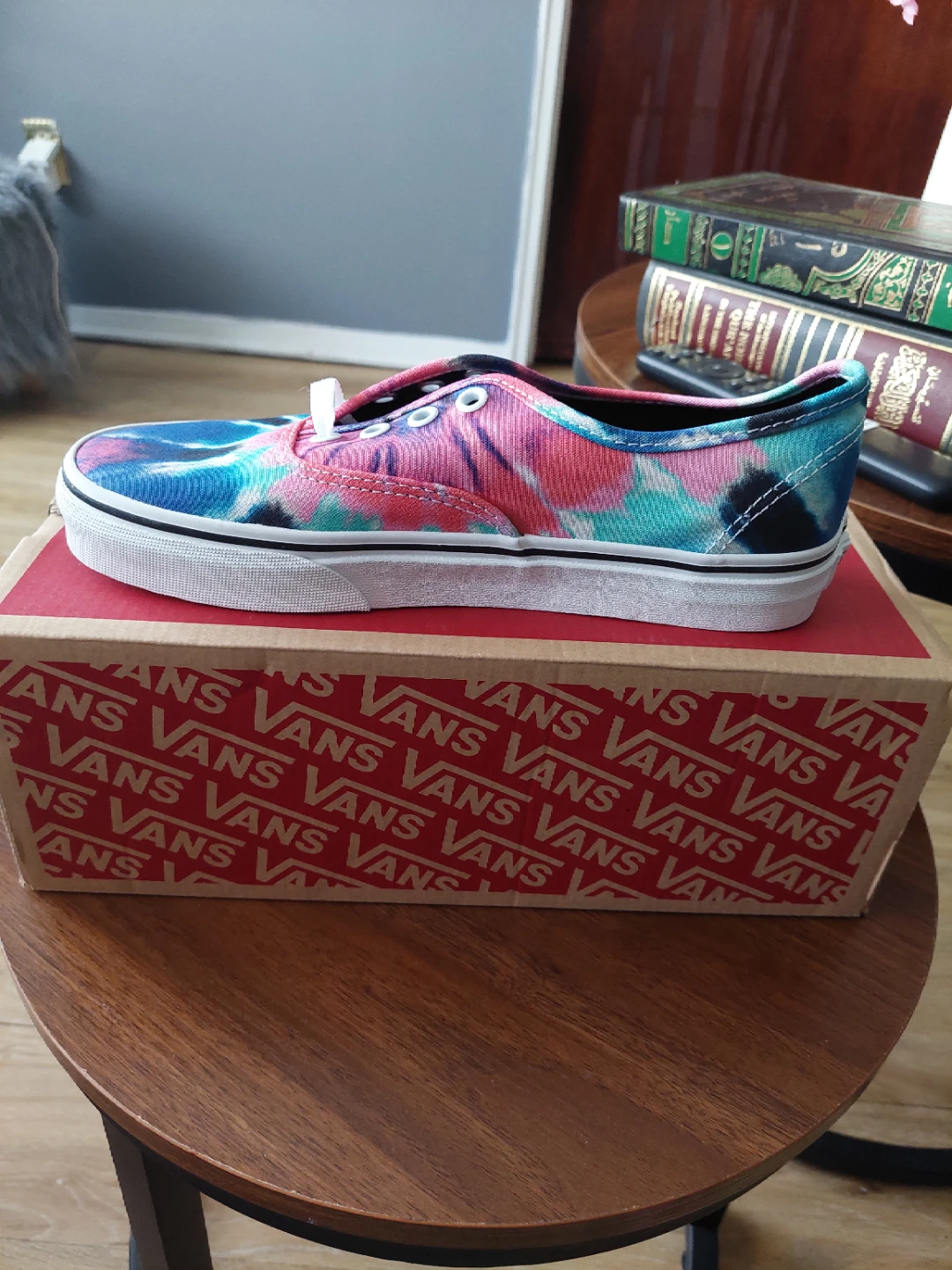 Vans "Authentic" Tie-Dye Canvas Sneakers