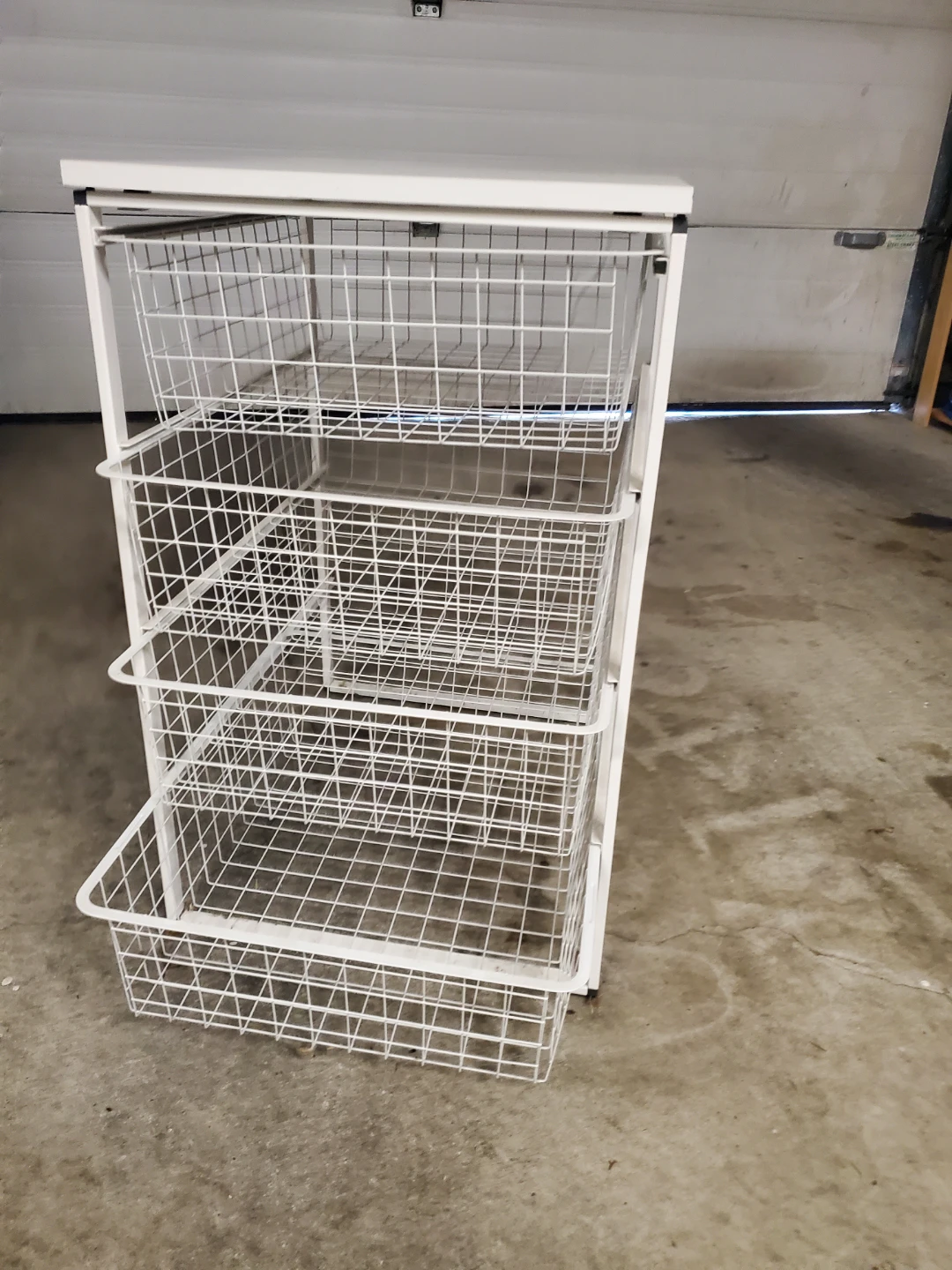 IKEA ANTONIUS 4-drawer storage unit with top shelf | Karrot