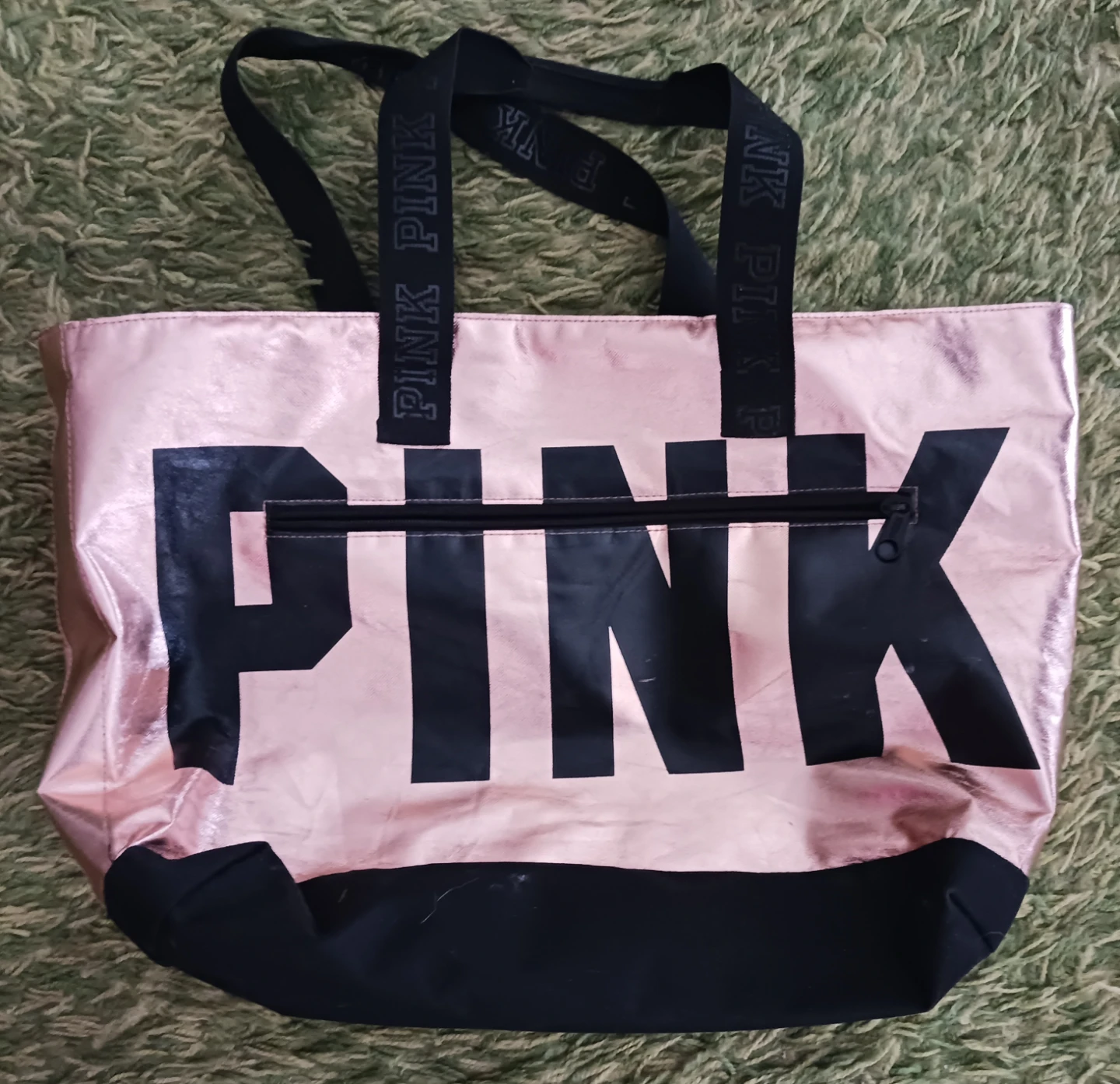 Large 20" x 12" PINK Golden Bag