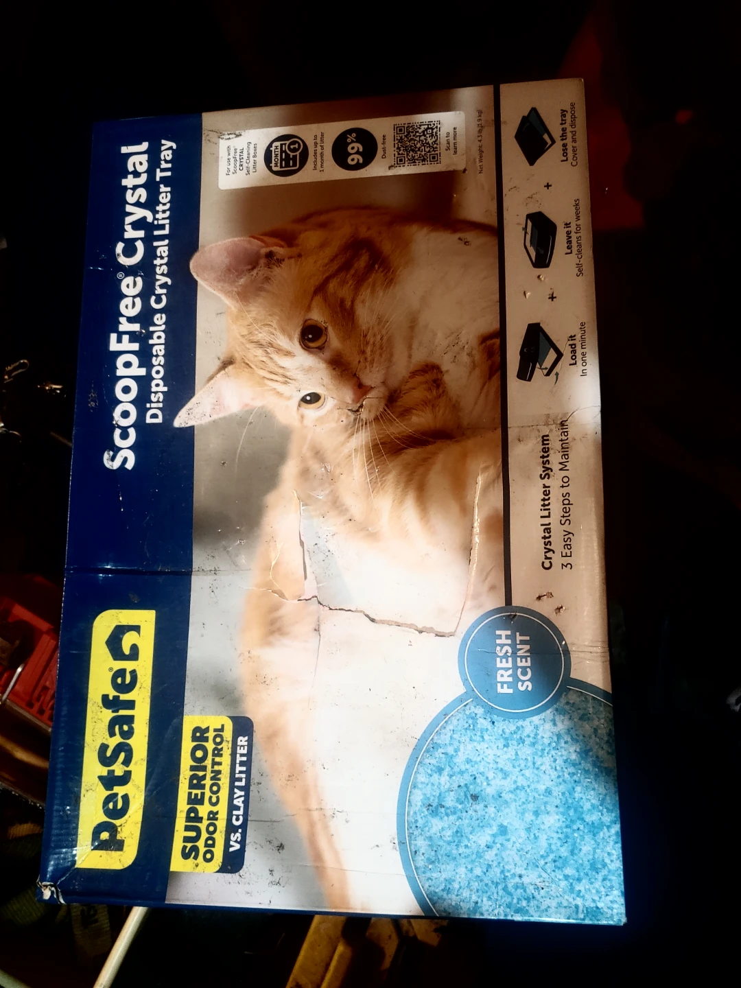 PetSafe ScoopFree Crystal Disposable Litter Tray Lavender Scent - photo 4