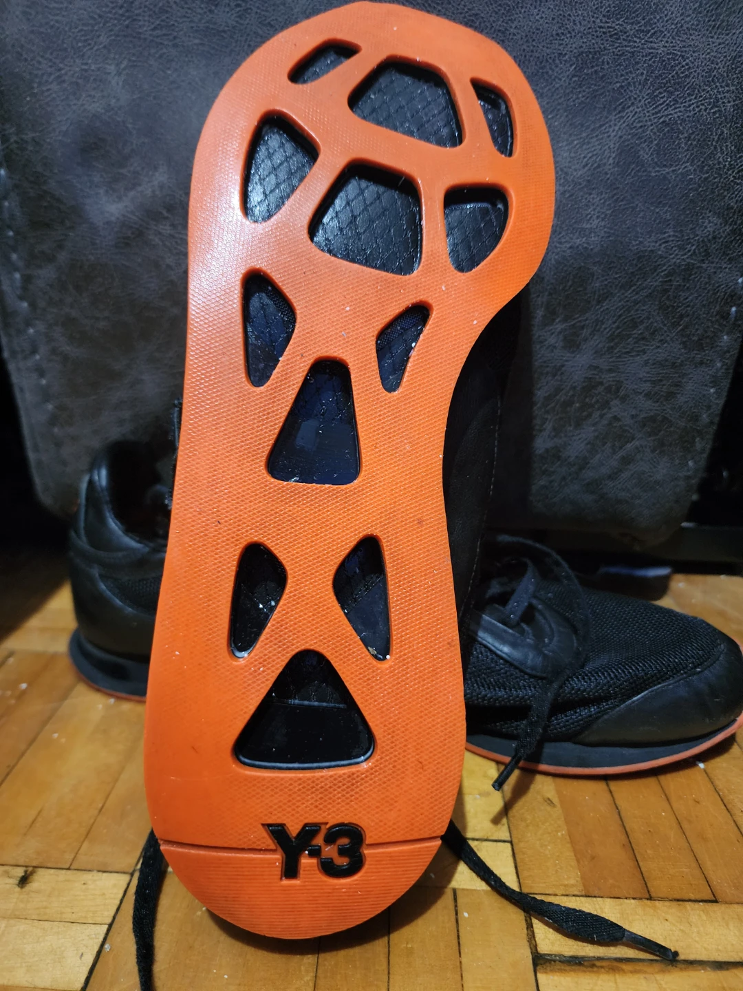 Y-3 Yohji Yamamoto Baskets Noires Hommes - photo 3
