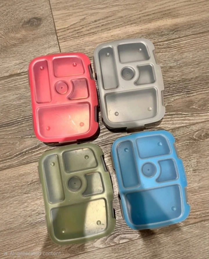 Bento Lunch Boxes - Set of 4 - photo 2