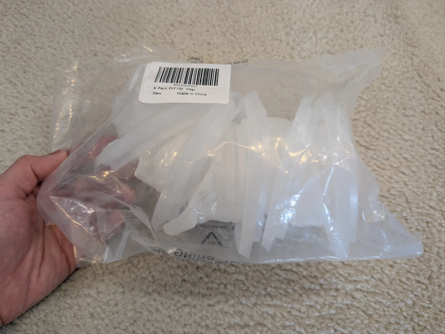 4 EVF100 Replacement Filters for Handheld Vacuum - photo 5