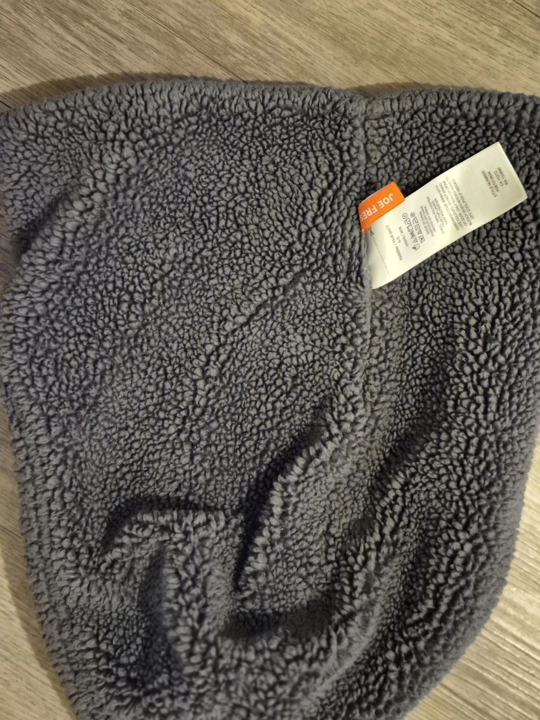 Joe Fresh Grey Sherpa Fleece Balaclava Hat with Ears - photo 3