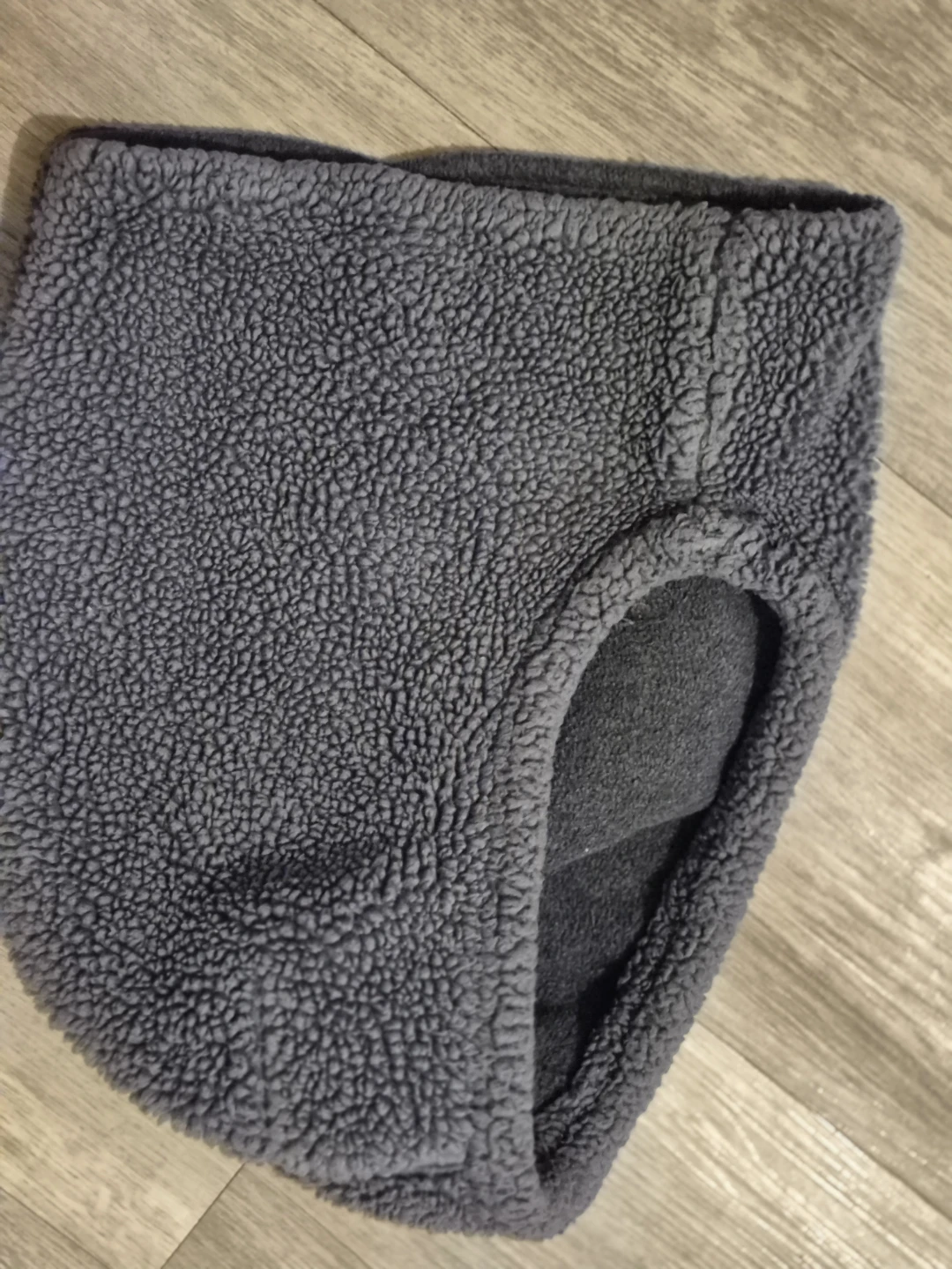 Joe Fresh Grey Sherpa Fleece Balaclava Hat with Ears - photo 4