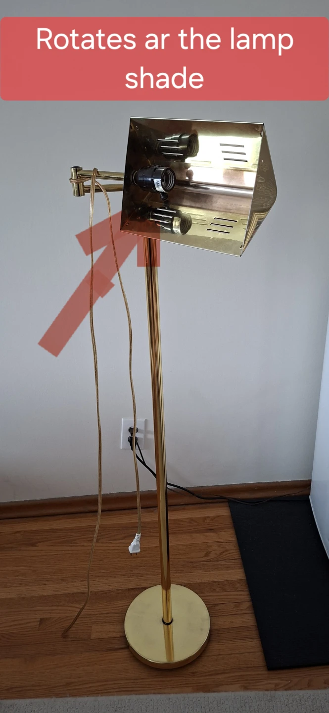 Gold Floor Lamp - photo 5