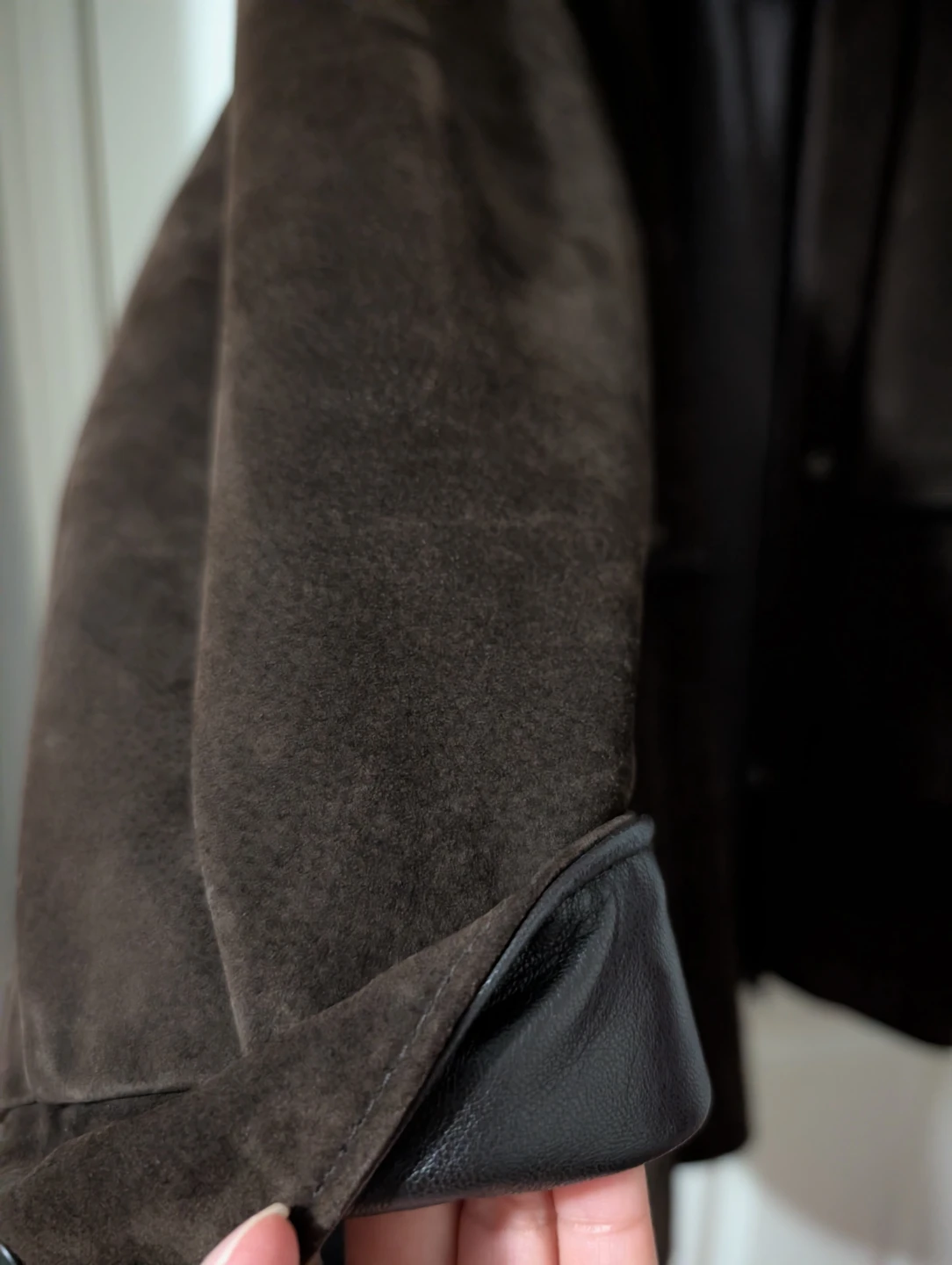 Leather Suede Jacket (Moving Sale) - photo 2