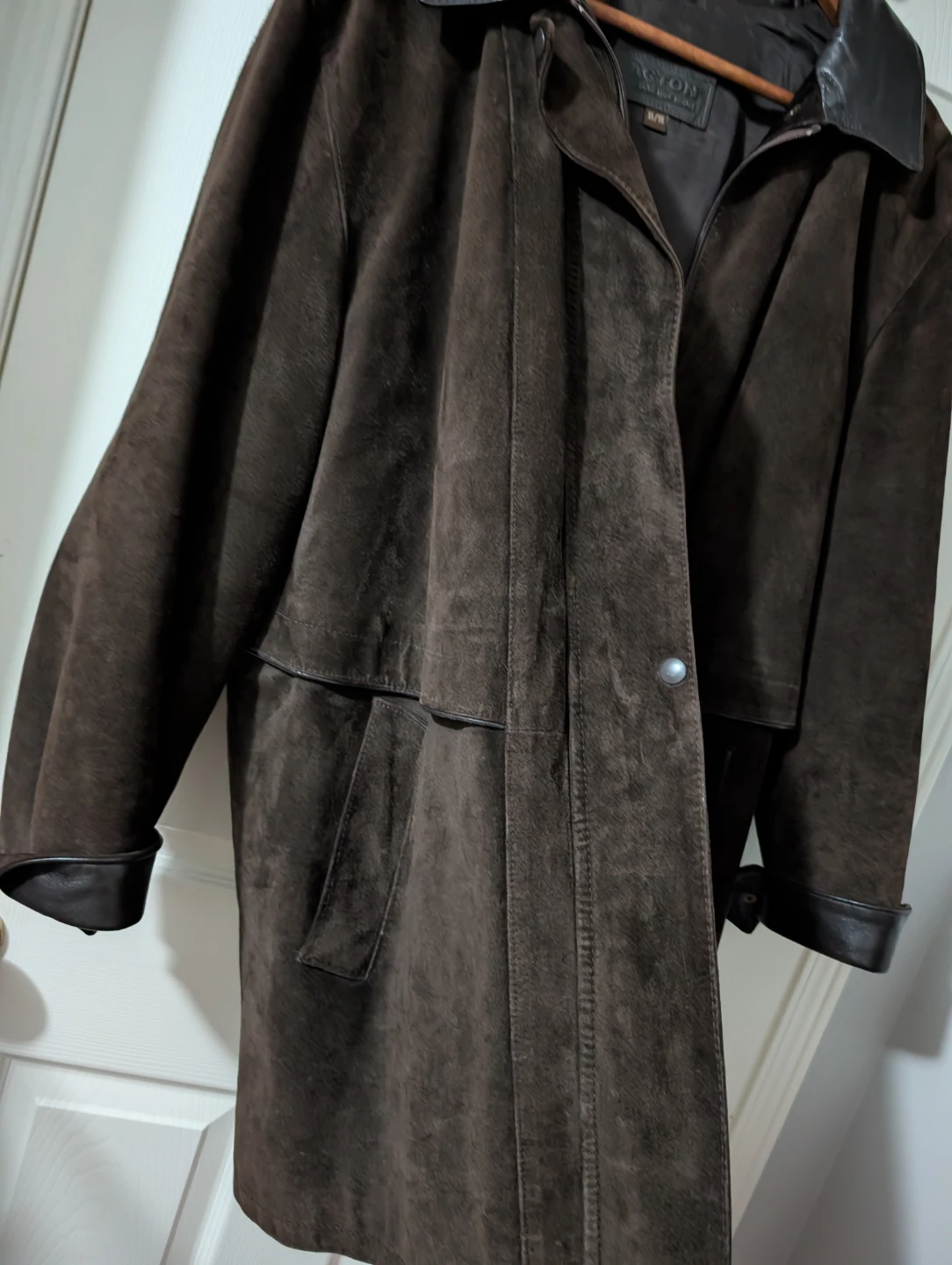 Leather Suede Jacket (Moving Sale) - photo 3