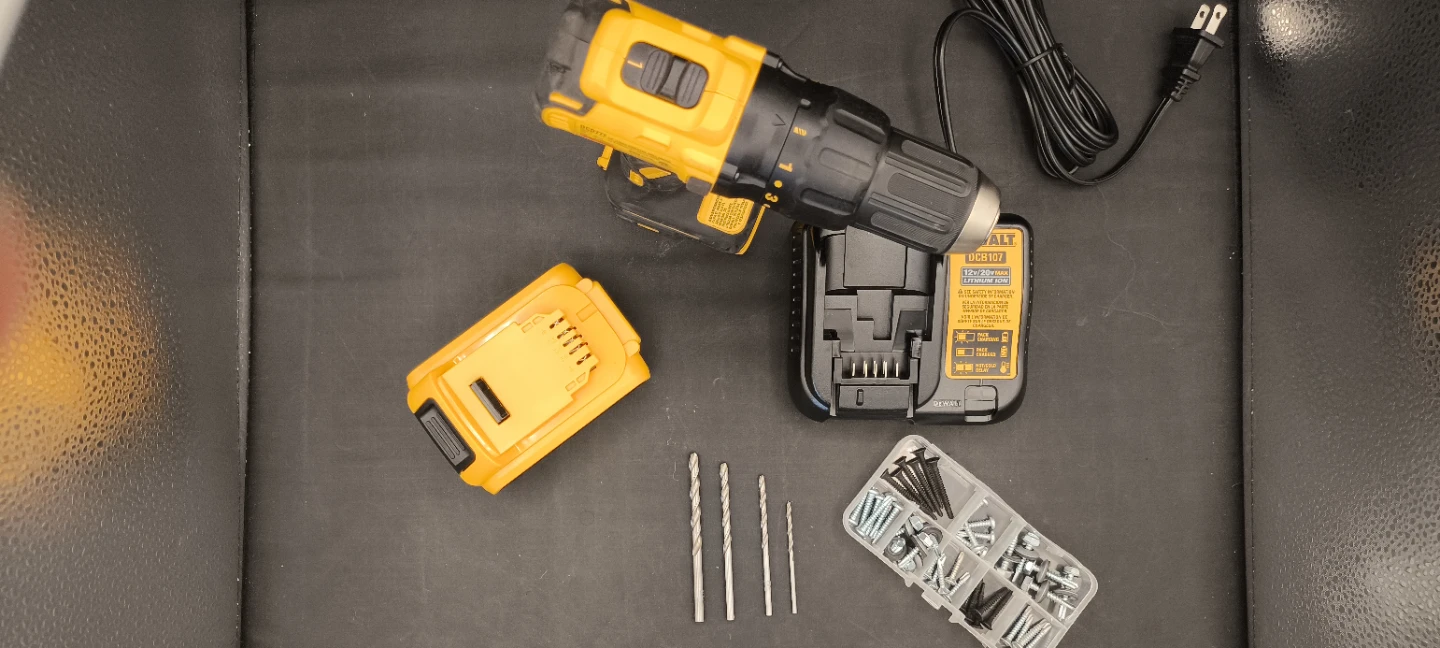 DeWALT DCD777 Drill Driver Kit | 20V 6Ah Battery Charger + Bits - photo 5