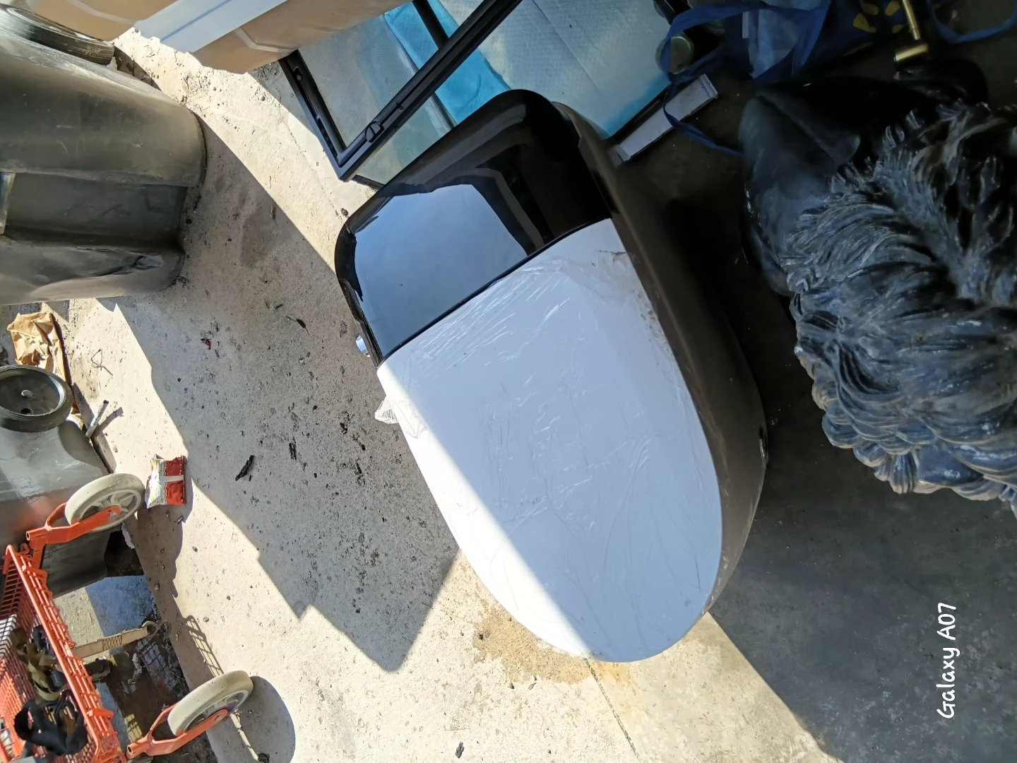White and Black Bidet Toilet Seat - photo 2