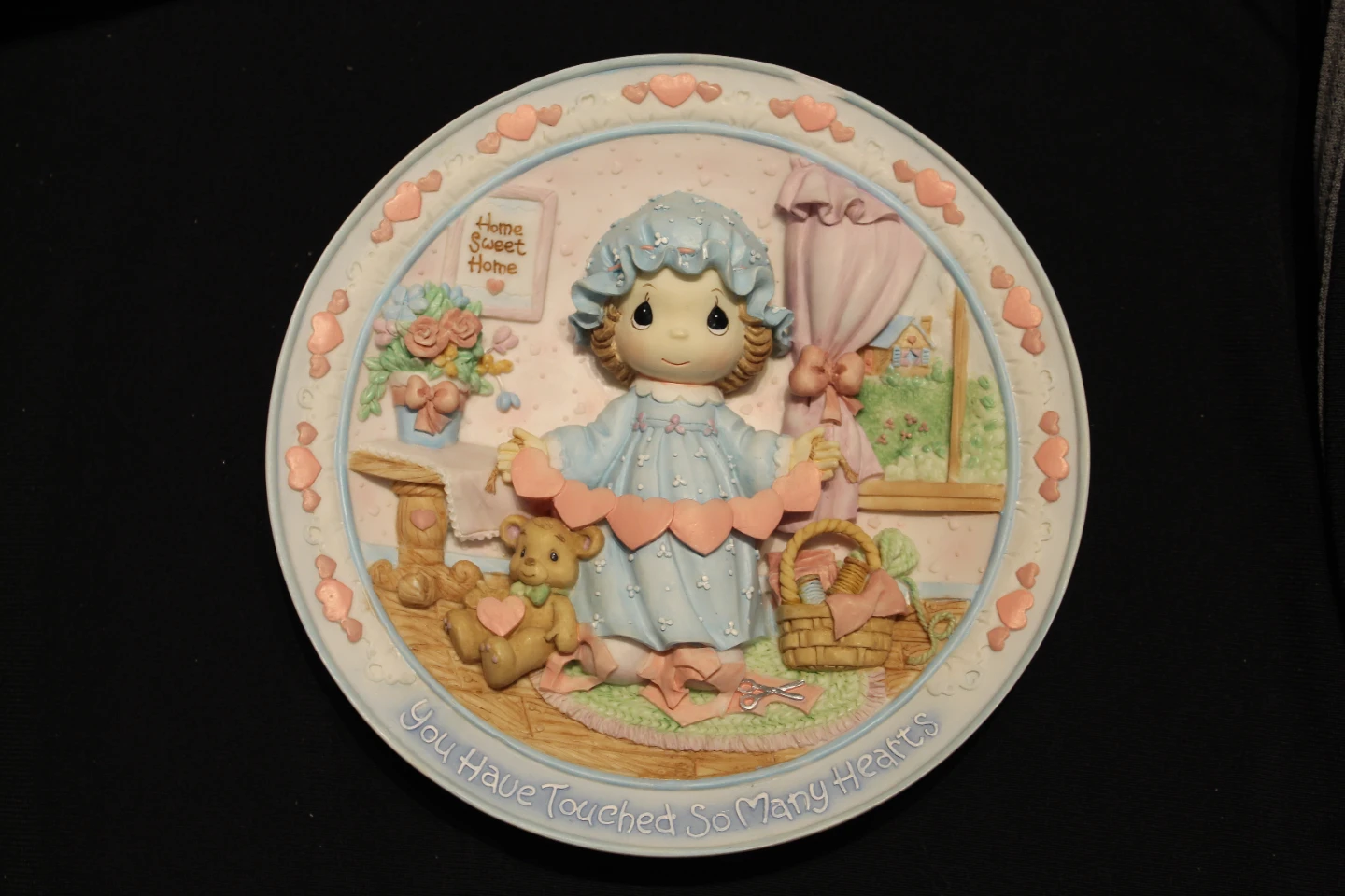 4 plates decoratives Precious Moments Decorative Plates Lot - photo 3