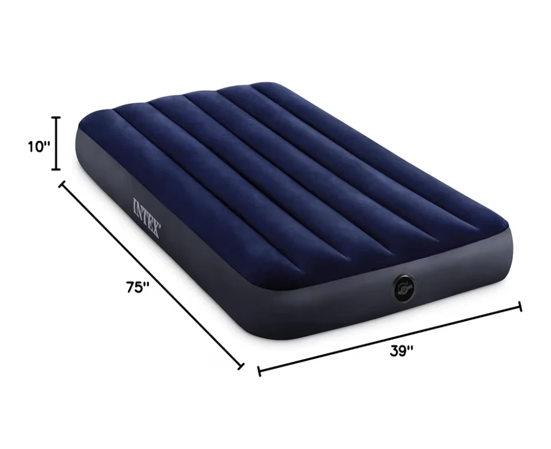 Intex 64757E Twin Air Mattress - Dura-Beam Standard Downy Bed
