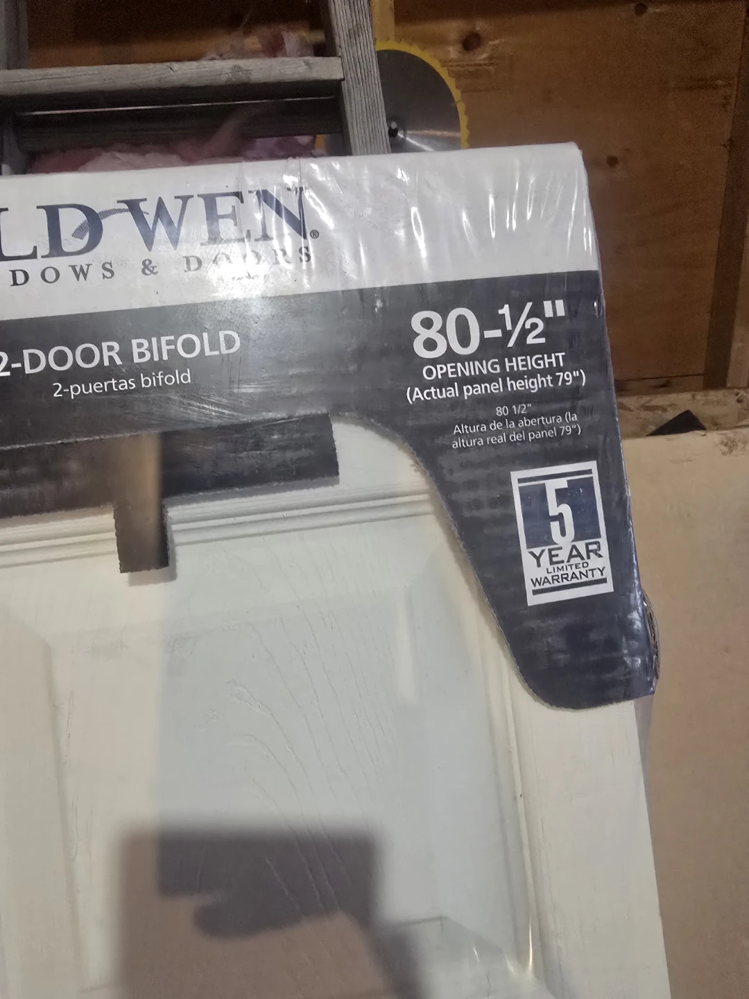 Jeld-Wen 2-Door Bifold Door - 30" Opening Width - photo 2