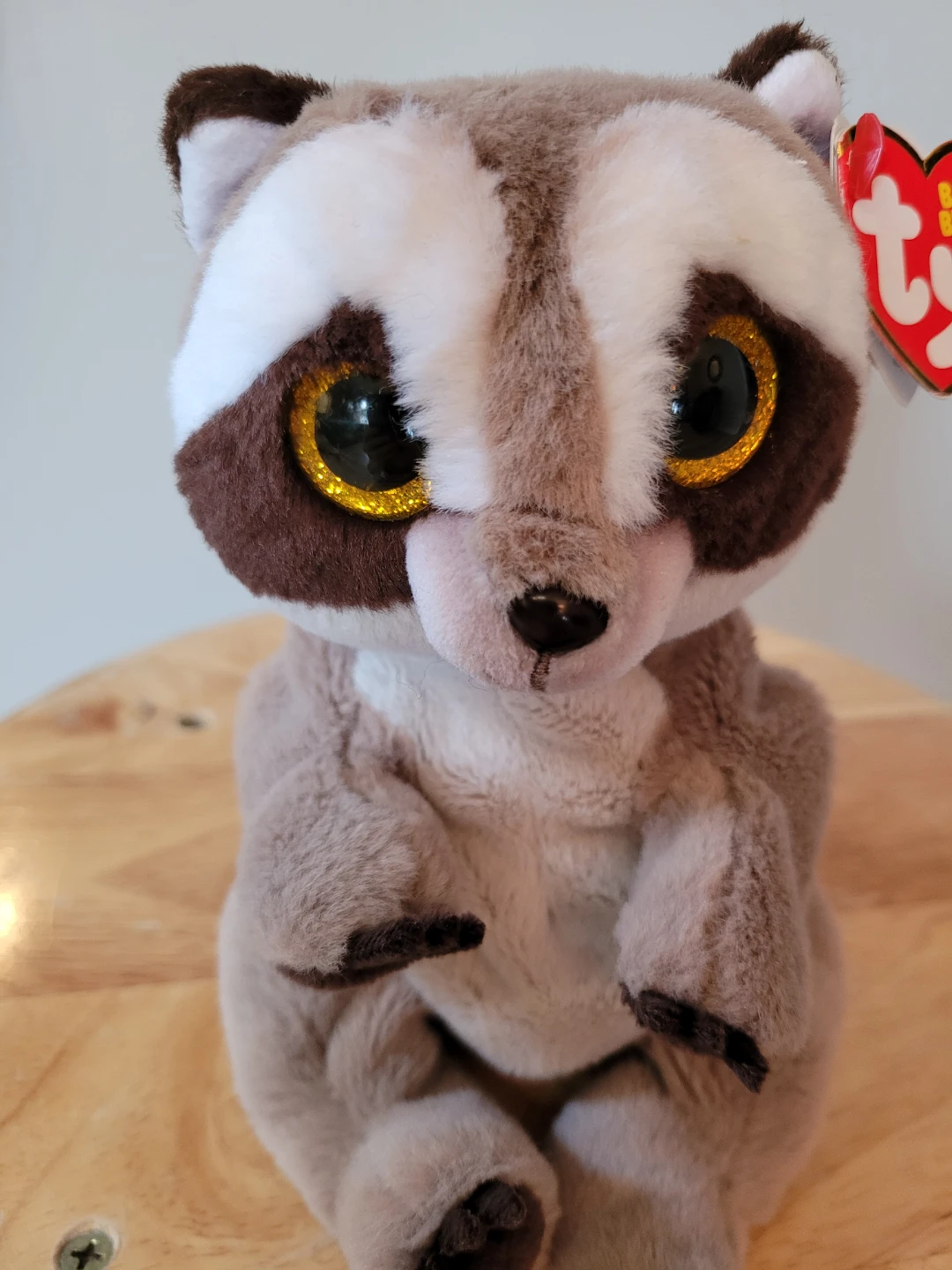 Beanie Bellies "Petey" Raccoon Plush Toy - photo 2