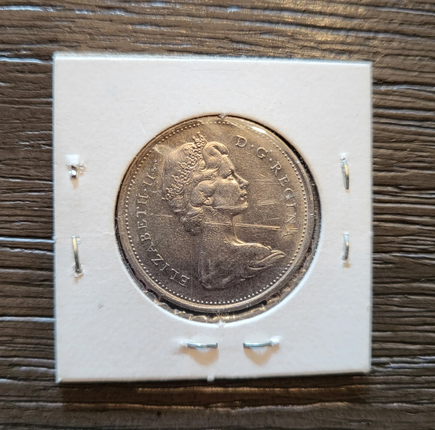 1970 Canadian 25 Cent Coin - photo 2