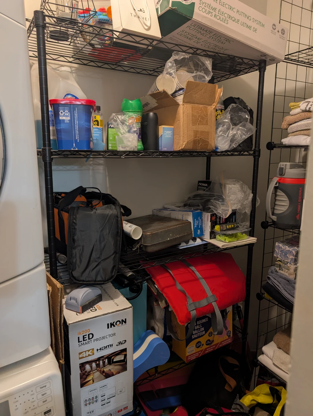 5 tier Metal rack/shelf