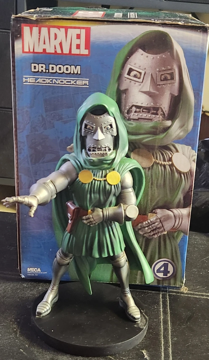 NECA 2008 Dr. Doom Bobblehead with Box 🌱