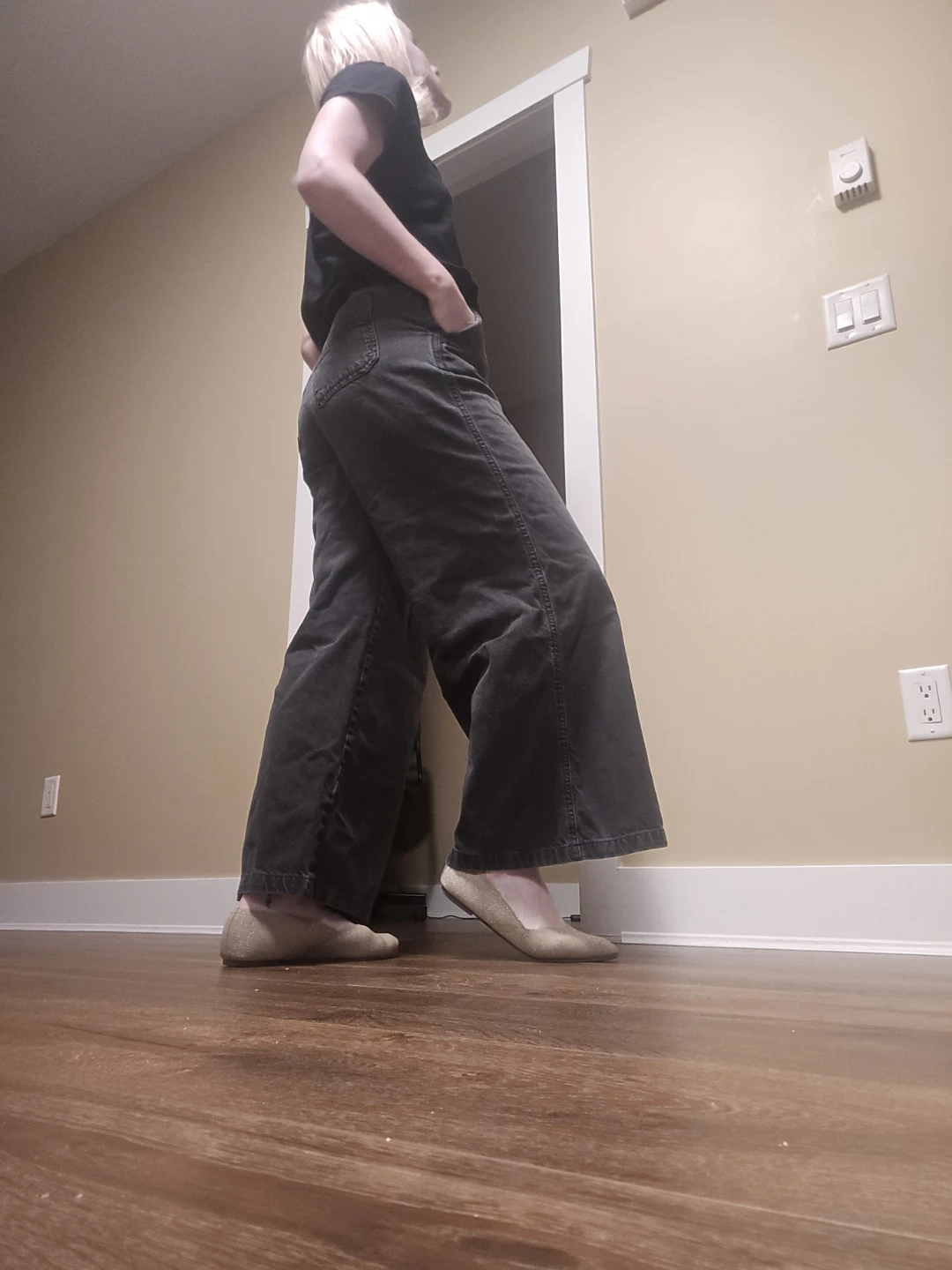 Garage Denim Wide Leg Pants - photo 4