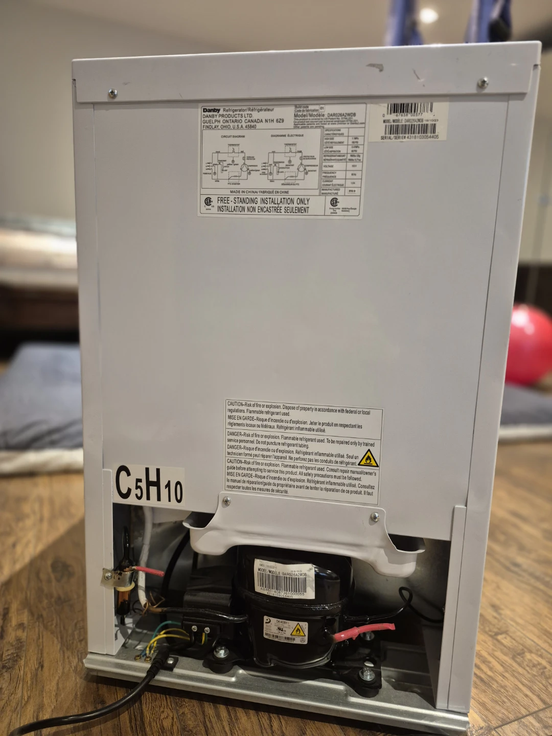 Danby Compact Refrigerator - photo 3