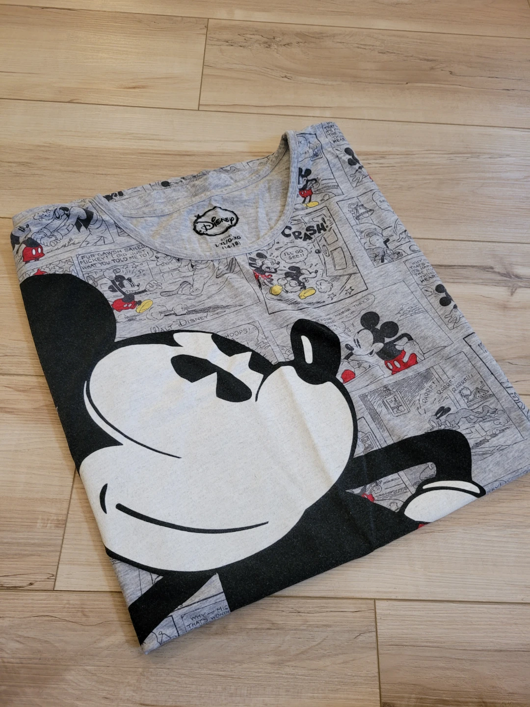 Disney Mickey Mouse Comic Print T-Shirt L-XL - photo 2