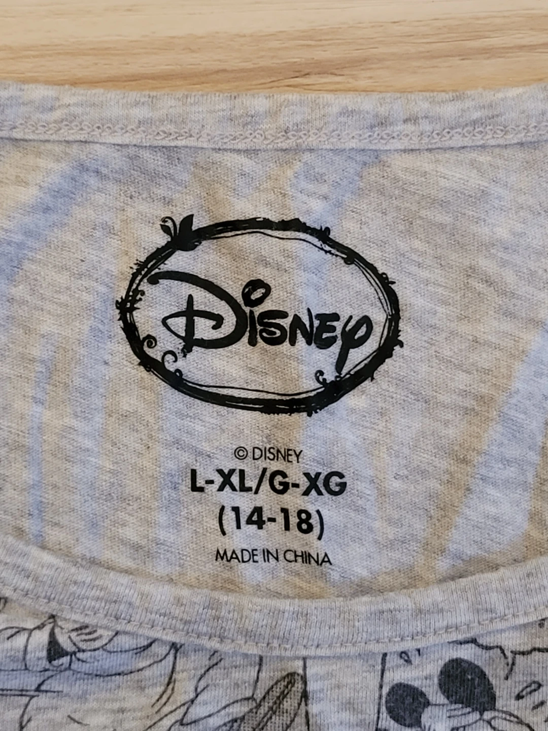Disney Mickey Mouse Comic Print T-Shirt L-XL - photo 3